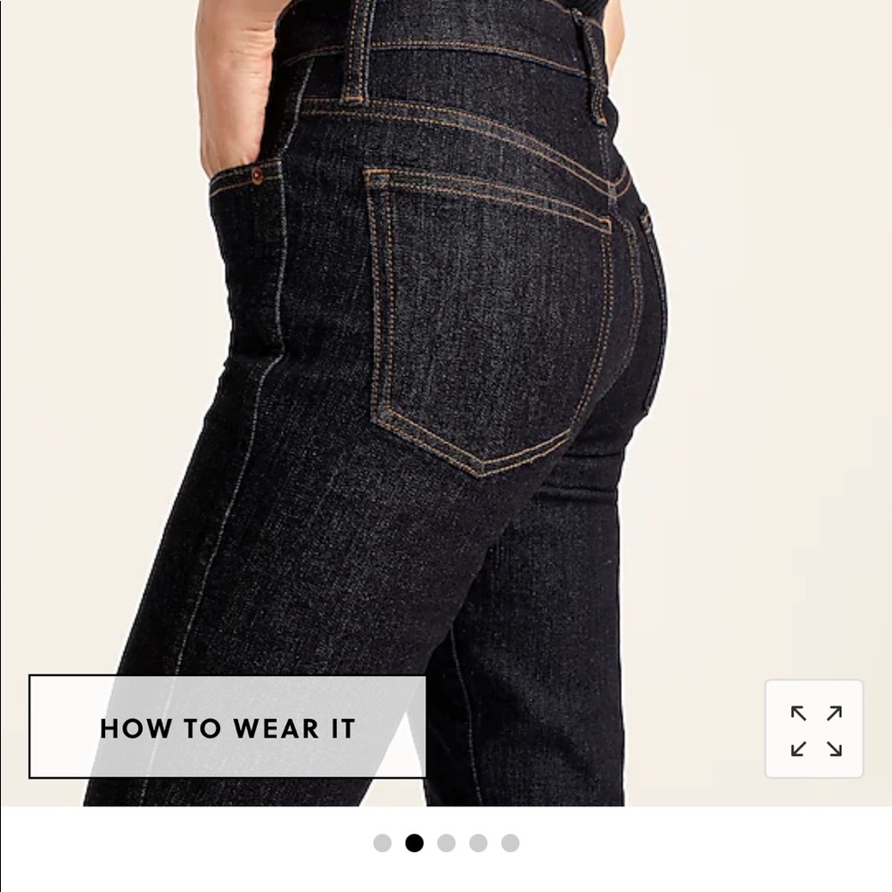 J Crew Dark wash jeans